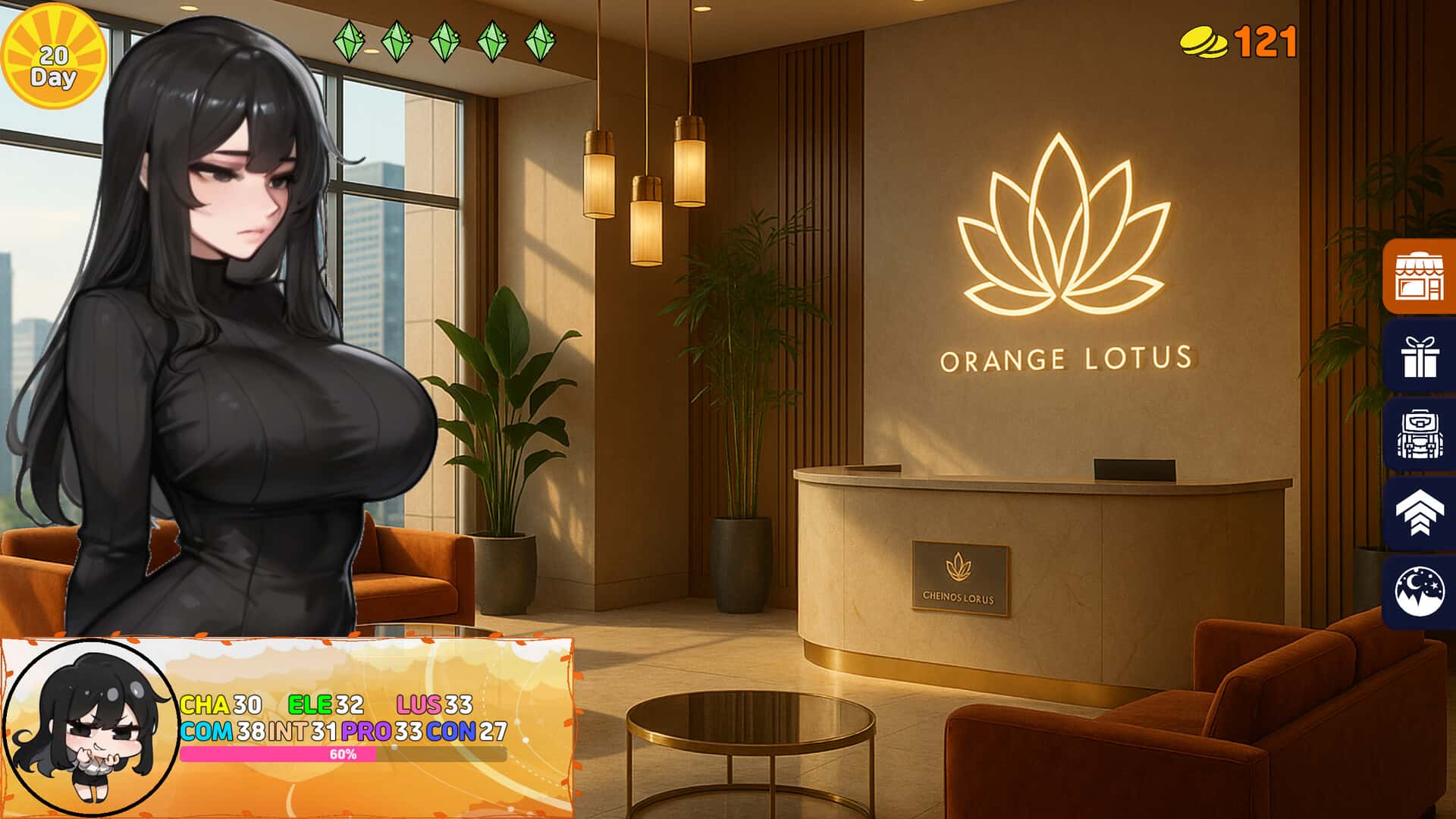 橙色莲花 Orange Lotus封面
